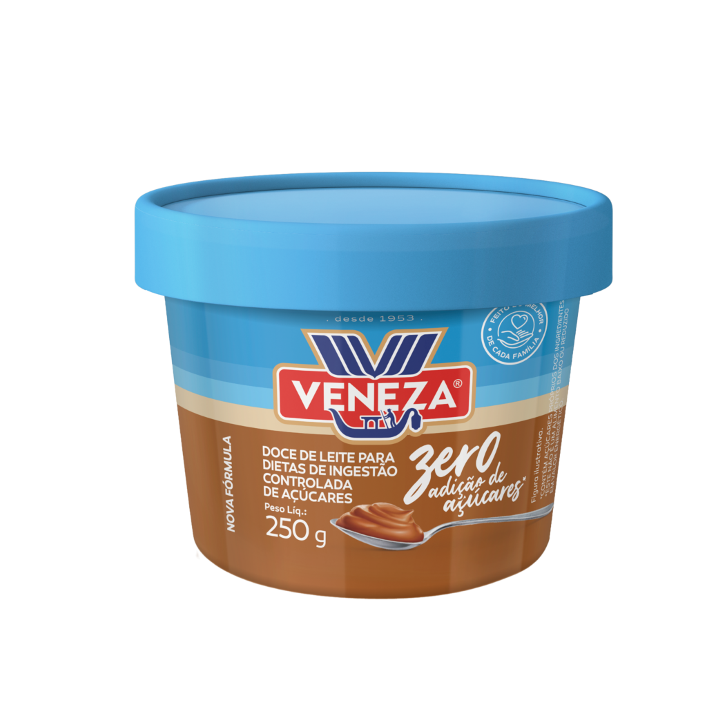 Doce de Leite Zero Adição de Açúcares 250g - Veneza