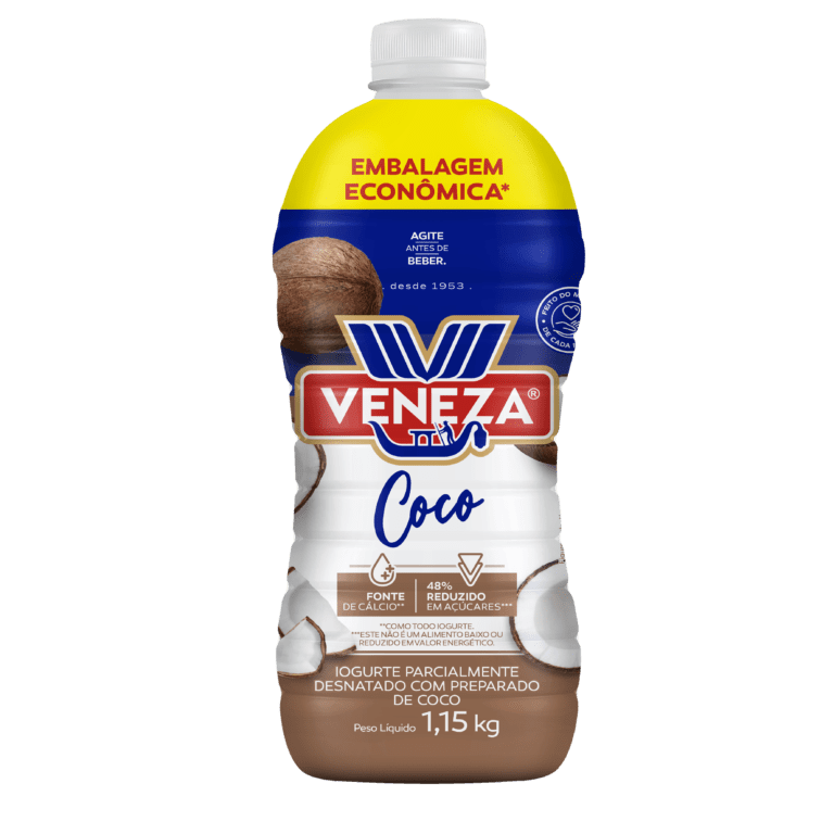 Iogurte Triplo Zero Morango 800g - Veneza